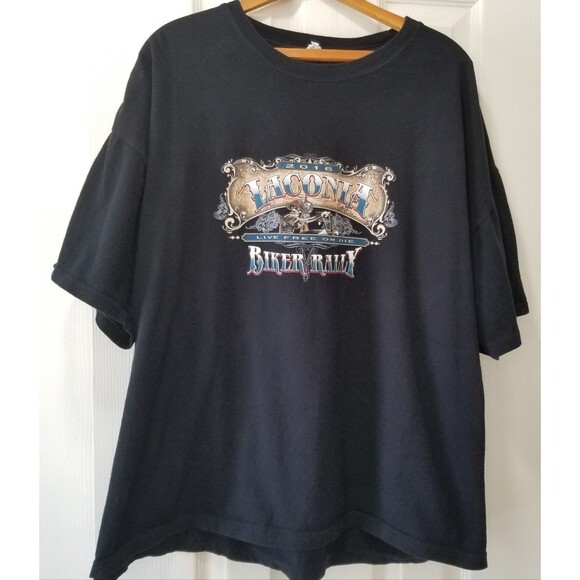 Laconia 2016 bike week t shirt soft ring spun cotton size 2xl keya brand - Picture 1 of 12